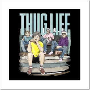 Thug Life Girls Watercolor Posters and Art